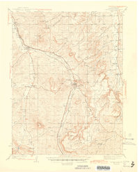 Download a high-resolution, GPS-compatible USGS topo map for Castle Rock, CO (1945 edition)