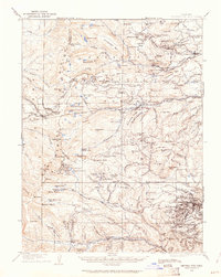 1910 Map of Central City, CO, 1961 Print