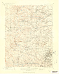 1910 Map of Central City, CO, 1957 Print
