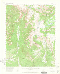 Download a high-resolution, GPS-compatible USGS topo map for Chama Peak, CO (1965 edition)