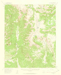 Download a high-resolution, GPS-compatible USGS topo map for Chama Peak, CO (1959 edition)