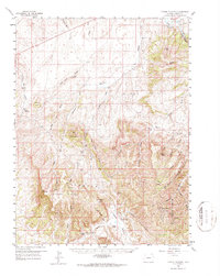 Download a high-resolution, GPS-compatible USGS topo map for Citadel Plateau, CO (1987 edition)