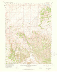 Download a high-resolution, GPS-compatible USGS topo map for Citadel Plateau, CO (1964 edition)