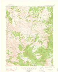 Download a high-resolution, GPS-compatible USGS topo map for Cover Mtn, CO (1948 edition)