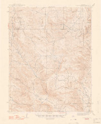 Download a high-resolution, GPS-compatible USGS topo map for Cover Mtn, CO (1948 edition)