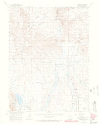 Download a high-resolution, GPS-compatible USGS topo map for Cowdrey, CO (1969 edition)