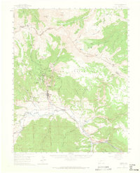 Download a high-resolution, GPS-compatible USGS topo map for Creede, CO (1965 edition)