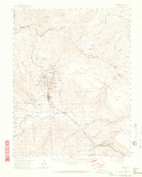 preview thumbnail of historical topo map of Mineral County, CO in 1959
