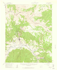 Download a high-resolution, GPS-compatible USGS topo map for Creede, CO (1961 edition)