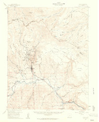 Download a high-resolution, GPS-compatible USGS topo map for Creede, CO (1961 edition)