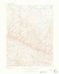 Download a high-resolution, GPS-compatible USGS topo map for Daton Peak, CO (1965 edition)