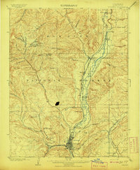 preview thumbnail of historical topo map of Durango, CO in 1908