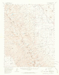 Download a high-resolution, GPS-compatible USGS topo map for Electric Peak, CO (1965 edition)