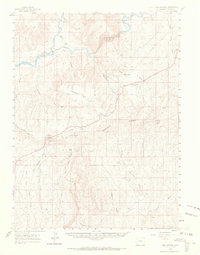 Download a high-resolution, GPS-compatible USGS topo map for Elk Springs, CO (1969 edition)