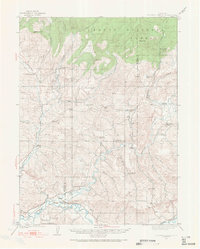 Download a high-resolution, GPS-compatible USGS topo map for Elkhead Creek, CO (1971 edition)