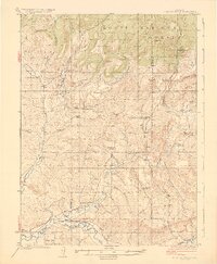 preview thumbnail of historical topo map of Moffat County, CO in 1924