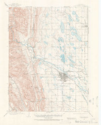 Download a high-resolution, GPS-compatible USGS topo map for Fort Collins, CO (1969 edition)