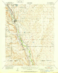 Download a high-resolution, GPS-compatible USGS topo map for Fountain, CO (1951 edition)