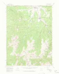 Download a high-resolution, GPS-compatible USGS topo map for Fraser, CO (1974 edition)