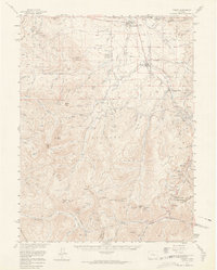 Download a high-resolution, GPS-compatible USGS topo map for Fraser, CO (1965 edition)