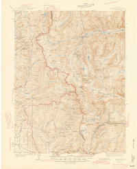 Download a high-resolution, GPS-compatible USGS topo map for Garfield, CO (1945 edition)