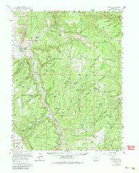 preview thumbnail of historical topo map of Mesa County, CO in 1960