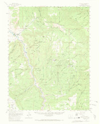 Download a high-resolution, GPS-compatible USGS topo map for Gateway, CO (1968 edition)