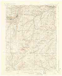 1905 Map of Georgetown, 1934 Print