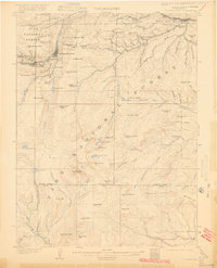 1905 Map of Georgetown, 1919 Print