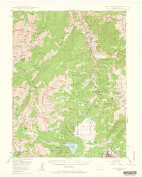 preview thumbnail of historical topo map of Eagle County, CO in 1949