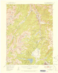 preview thumbnail of historical topo map of Eagle County, CO in 1951