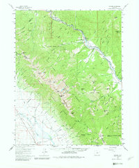 Download a high-resolution, GPS-compatible USGS topo map for Howard, CO (1982 edition)