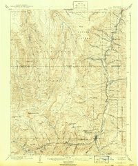 1905 Map of Lake City, CO, 1942 Print
