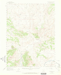 Download a high-resolution, GPS-compatible USGS topo map for Lone Mountain, CO (1968 edition)