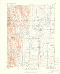 1906 Map of Loveland, CO, 1965 Print
