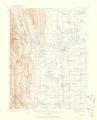 1906 Map of Loveland, 1959 Print