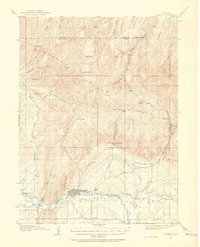 Download a high-resolution, GPS-compatible USGS topo map for Meeker, CO (1954 edition)
