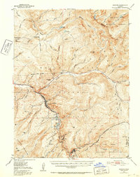 Download a high-resolution, GPS-compatible USGS topo map for Minturn, CO (1952 edition)