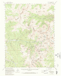 Download a high-resolution, GPS-compatible USGS topo map for Montezuma, CO (1972 edition)