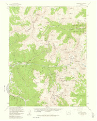 Download a high-resolution, GPS-compatible USGS topo map for Montezuma, CO (1961 edition)