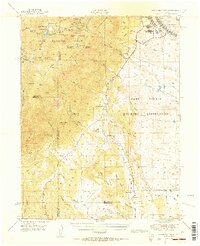 preview thumbnail of historical topo map of El Paso County, CO in 1951