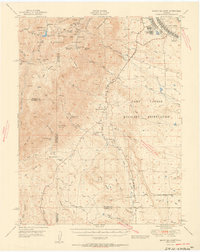 preview thumbnail of historical topo map of El Paso County, CO in 1951