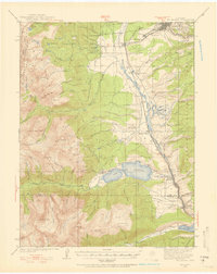 preview thumbnail of historical topo map of Lake County, CO in 1935