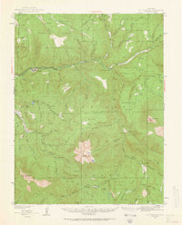 preview thumbnail of historical topo map of Gunnison County, CO in 1938