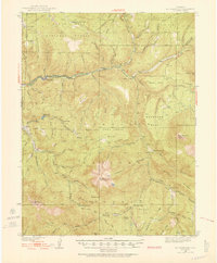 preview thumbnail of historical topo map of Gunnison County, CO in 1938