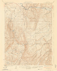 preview thumbnail of historical topo map of Routt County, CO in 1926