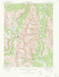 Download a high-resolution, GPS-compatible USGS topo map for Mount Lincoln, CO (1981 edition)