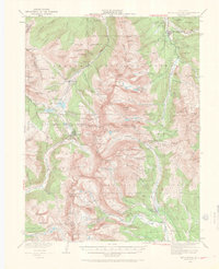 Download a high-resolution, GPS-compatible USGS topo map for Mount Lincoln, CO (1970 edition)