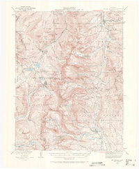 Download a high-resolution, GPS-compatible USGS topo map for Mount Lincoln, CO (1970 edition)