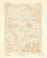 Download a high-resolution, GPS-compatible USGS topo map for Mount Powell, CO (1949 edition)